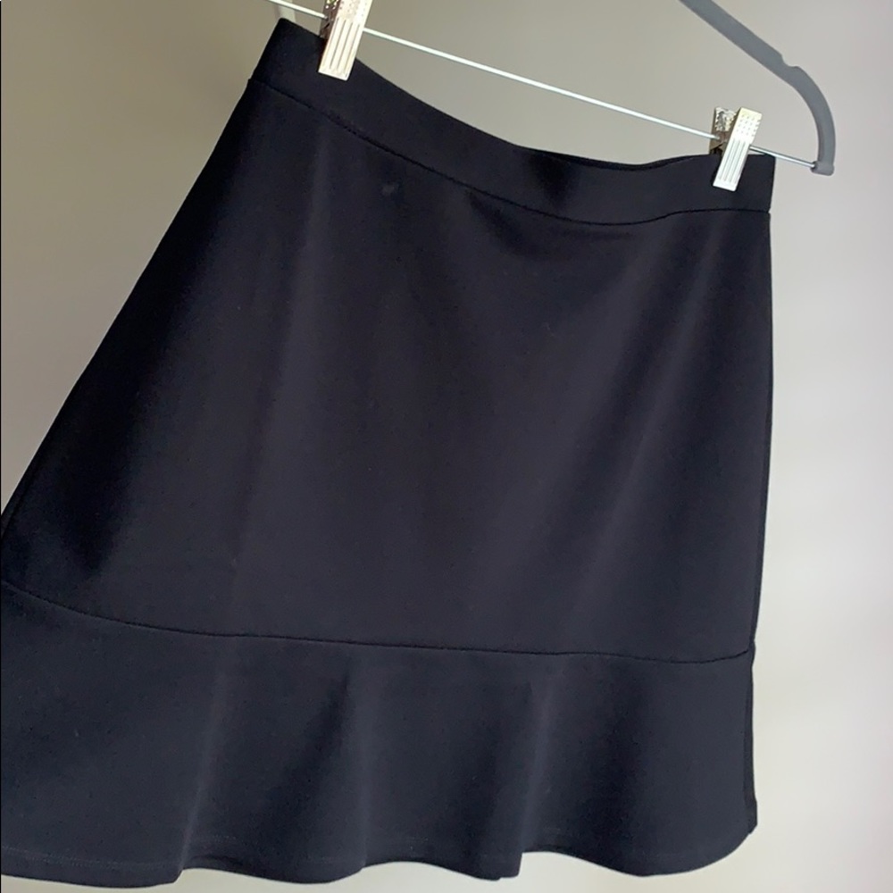 Loft Black Mini Skirt